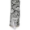 imageAllegra K Womens Snakeskin Printed Ankle Boots Pointed Toe Wedge Clear Heels BootsBlack White Snake