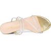 imageAllegra K Womens Strappy Rhinestone Block Heel Slide SandalsGold