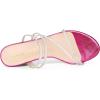 imageAllegra K Womens Strappy Rhinestone Block Heel Slide SandalsHot Pink