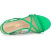 imageAllegra K Womens Strappy Slingback Chunky Heels Slide SandalsGrass Green