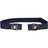 imageAllegra K Invisible Elastic Belt for Women Belts Snap Button Belts for Jeans Pants No BuckleNavy Blue