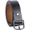 imageuxcell Women Casual Leather Belt Fashionable Stylish Vintage Width 1Black