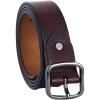 imageuxcell Women Casual Leather Belt Fashionable Stylish Vintage Width 1Coffee
