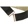 imageuxcell Women Fish Scale Fashionable Belt Elastic Band Metal Waistband Width 1 34 InchesGold