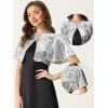 imageAllegra K Sequin Bolero for Womens Sparkly Crop Glitter Formal Shrug for Evening DressesSilver