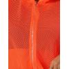 imageAllegra K Mesh Sheer Jacket for Women Long Sleeve Hoodie Zipper Up Lightweight Casual Outwear Night Out Party OutfitOrange