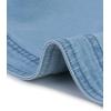 imageAllegra K Womens Denim Jacket Cap Sleeve Cropped Open Front Shrugs Casual Summer Jean JacketsLight Blue