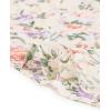 imageAllegra K Womens Summer Floral Chiffon Skirts Smocked Elastic Waist ALine Below Knee Length Ruffle Tiered SkirtWhite