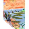 imageAllegra K Tropical Summer Tops for Womens Short Sleeve V Neck T Shirts Printed Blouse