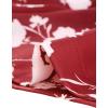 imageAllegra K Womens Summer Bow Tie High Waist Short Floral Paper Bag ShortsRedfloral