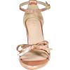 imageAllegra K Womens Bow Decor Ankle Strap Block Heels SandalsRose Gold