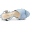 imageAllegra K Womens Platform Chunky Heel Ankle Strap Sky Blue Sandals 6 M US