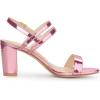 imageAllegra K Womens Slingback Block Heel Ankle Strap SandalsPink