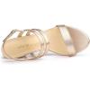 imageAllegra K Womens Slingback Block Heel Ankle Strap SandalsRose Gold