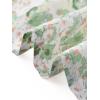 imageAllegra K Summer Dresses for Womens 2024 Square Collar Short Sleeve Floral Boho Beach Casual Midi DressGreen