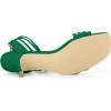 imageAllegra K Womens Open Toe Lace Up Stiletto Green Heels Sandals 85 m US