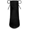 imageAllegra K Womens Pointed Toe Drawstring Pull on Block Heel Ankle BootsBlack