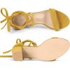 imageAllegra K womens Lace UpYellow
