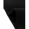 imageAllegra K Womens Bodycon Dresses Round Neck Long Sleeve Casual Work Outfits Peplum Sheath DressBlack
