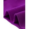 imageAllegra K Womens Bodycon Dresses Round Neck Long Sleeve Casual Work Outfits Peplum Sheath DressDark Purple