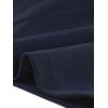 imageAllegra K Womens Bodycon Dresses Round Neck Long Sleeve Casual Work Outfits Peplum Sheath DressNavy Blue