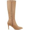 imageAllegra K Womens Pointed Toe Stiletto Heels Khaki Knee High Boot 8 M US