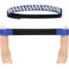 imageAllegra K Womens Rhinestone Detachable Elastic Band Ankle Shoe Straps for HeelsBluesilver