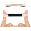 imageAllegra K Womens Rhinestone Detachable Elastic Band Ankle Shoe Straps for HeelsPinkgolden