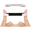 imageAllegra K Womens Rhinestone Detachable Elastic Band Ankle Shoe Straps for HeelsPinksilver