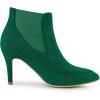 imageAllegra K Womens Stiletto Heel Pointed Toe Chelsea BootiesEmerald Green