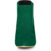 imageAllegra K Womens Stiletto Heel Pointed Toe Chelsea BootiesEmerald Green