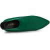 imageAllegra K Womens Stiletto Heel Pointed Toe Chelsea BootiesEmerald Green
