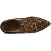imageAllegra K Womens Stiletto Heel Pointed Toe Chelsea BootiesLeopard