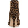 imageAllegra K Womens Stiletto Heel Pointed Toe Chelsea BootiesLeopard