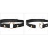 imageAllegra K Womens U Shape Shoe Lace Belt Shoe Ankle Detachable Elastic Straps for HeelsGlossy Black