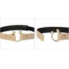 imageAllegra K Womens U Shape Shoe Lace Belt Shoe Ankle Detachable Elastic Straps for HeelsMatte Apricot