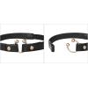 imageAllegra K Womens U Shape Shoe Lace Belt Shoe Ankle Detachable Elastic Straps for HeelsMatte Black