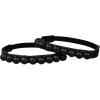 imageAllegra K Womens Beads Shoe Laces Detachable Elastic Shoe Strap for Heels 2 PairsBlack