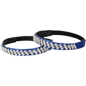 imageAllegra K Womens Rhinestone Detachable Elastic Band Ankle Shoe Straps for HeelsBluesilver