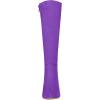 imageAllegra K Womens Pointed Toe Stiletto Heels Purple Knee High Boot 75 M US