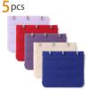 imageAllegra K 3 Hook 3 Row Stretchy Bra Strap Extenders Buckle Hooks Bra Band for WomenBeigeroyal Bluereddark Purplelight Purple