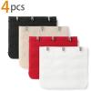 imageAllegra K 3 Hook 3 Row Stretchy Bra Strap Extenders Buckle Hooks Bra Band for WomenBlackredwhitebeige