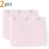 imageAllegra K 3 Hook 3 Row Stretchy Bra Strap Extenders Buckle Hooks Bra Band for WomenDark Pink