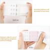 imageAllegra K 3 Hook 3 Row Stretchy Bra Strap Extenders Buckle Hooks Bra Band for WomenDark Pink