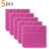 imageAllegra K 3 Hook 3 Row Stretchy Bra Strap Extenders Buckle Hooks Bra Band for WomenFuchisa
