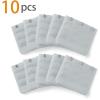 imageAllegra K 3 Hook 3 Row Stretchy Bra Strap Extenders Buckle Hooks Bra Band for WomenLight Gray