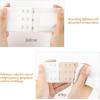 imageAllegra K 3 Hook 3 Row Stretchy Bra Strap Extenders Buckle Hooks Bra Band for WomenMulticolored
