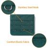 imageAllegra K 3 Hook 3 Row Stretchy Bra Strap Extenders Buckle Hooks Bra Band for WomenPeacock Color