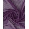 imageAllegra K Bolero Shrug for Womens Elegant 34 Sleeve Mesh Sheer Cardigan Formal Jacket for Evening DressesDark Purple
