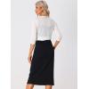 imageAllegra K Bolero Shrug for Womens Elegant 34 Sleeve Mesh Sheer Cardigan Formal Jacket for Evening DressesWhite